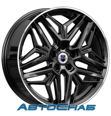 Диск 7x19 5x114.3 ET35 D67.1 K&K Колумб (КС1038) Алмаз черный